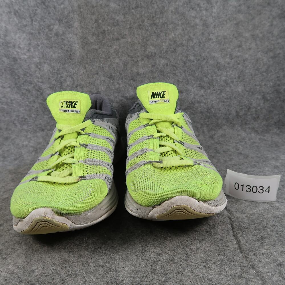Nike Shoes Mens 10 Athletic Trainers Flyknit Lunar 2 Running Sneakers Sport Gym - Picture 2 of 14